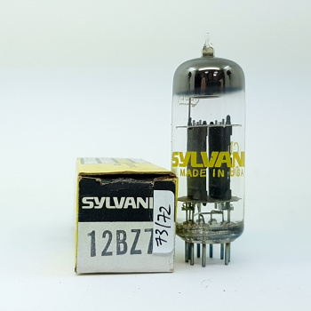 1 X 12BZ7 SYLVANIA TUBE....