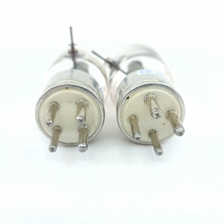 2 X JAN CDR 3C24 GENERAL ELECTRONICS TUBE. 1960s PROD. MATCHED PAIR. 16. CB404