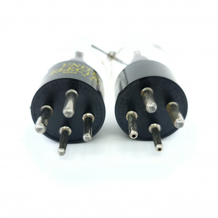 2 X 3C24 UNITED ELECTRON TUBE. 1970s PROD. MATCHED PAIR. 17. CB404