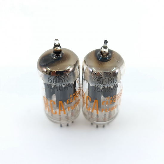 2 X 12AU7A / 6680 RCA TUBE. 1960s...