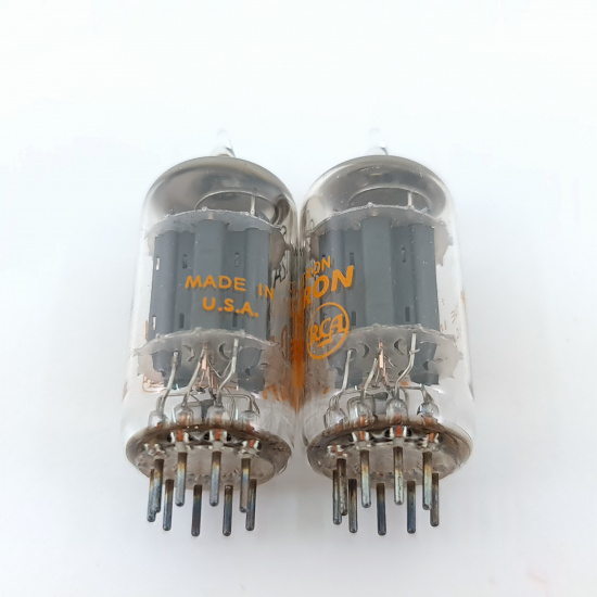2 X 12AU7A / 6680 RCA TUBE. 1960s...