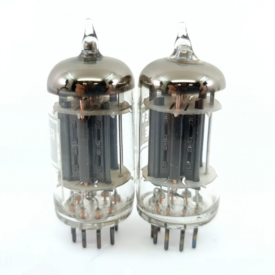 2 X 5687 CHELMER TUBE. 1960s PROD....