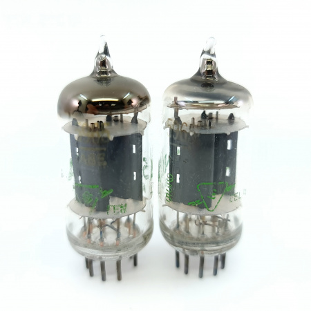 2 X 5965 SYLVANIA TUBE. 1960s PRODUCTION. 3 MICA. MATCHED PAIR. USED. 25. CB404