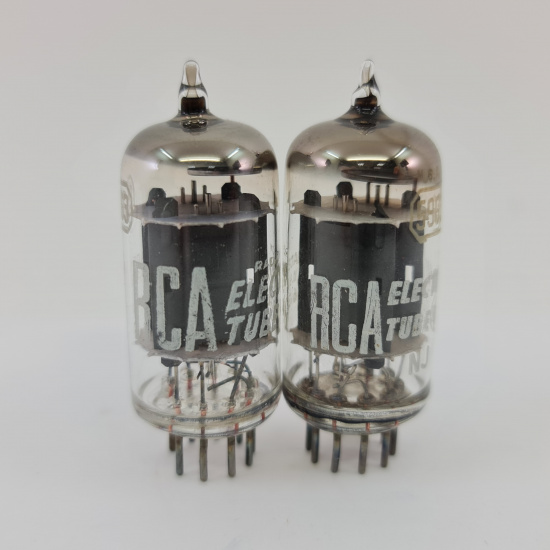 2 X 5963 RCA TUBE. 1960s PROD. 17MM...