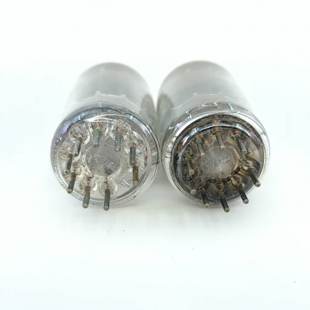 2 X 5963 RCA TUBE. 1960s PROD. 17MM PLATES. PAIR. 26. CB404