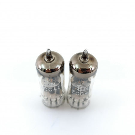 2 X ECC40 POPE TUBE. 1960s LA RADIOTECHNIQUE PROD. MATCHED PAIR. 30. CB404