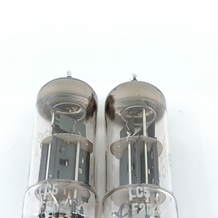 2 X ECC40 POPE TUBE. 1960s LA RADIOTECHNIQUE PROD. MATCHED PAIR. 30. CB404
