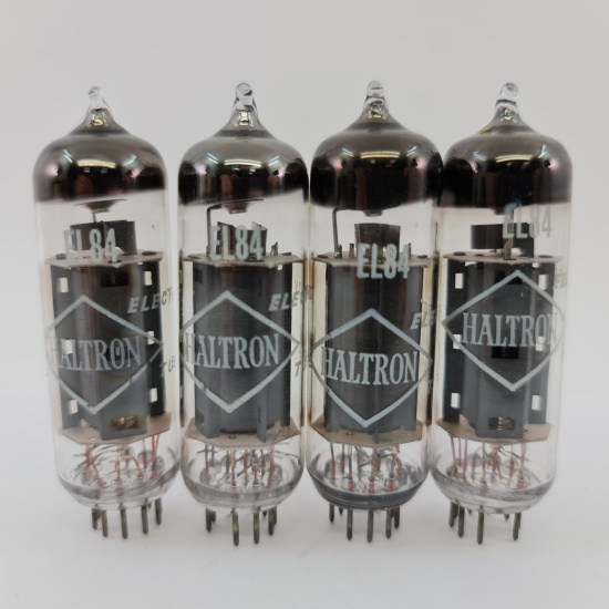 4 X EL84 HALTRON TUBE. 1960s RUSSIAN...