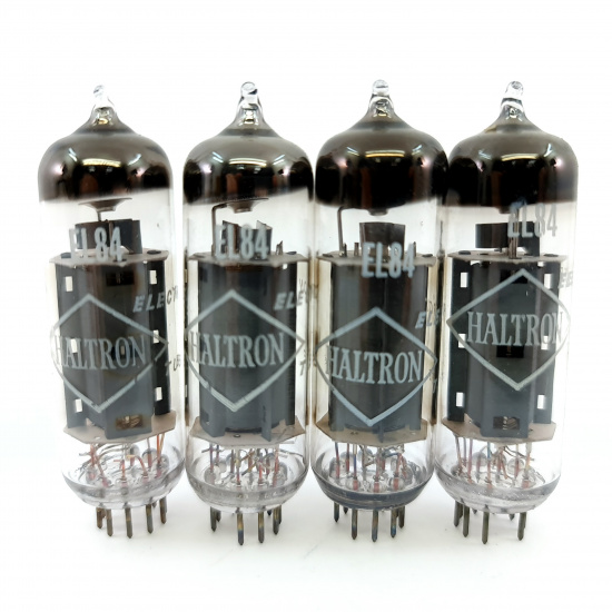 4 X EL84 HALTRON TUBE. 1960s RUSSIAN...
