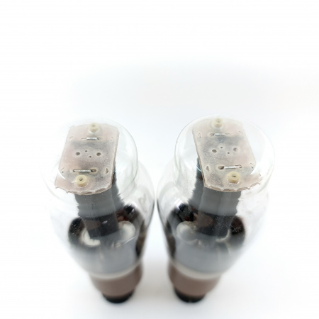 2 X 5R4GY NATIONAL TUBE. 1950s BRITISH PROD. BLACK PLATES. 39. CB404