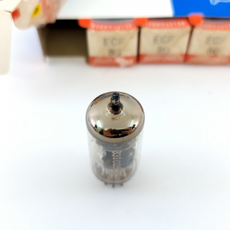 5 X ECF80 TELEFUNKEN TUBE. 1960s PROD. COPPER RODS. 42. CB404