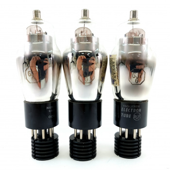 3 X 6J7G RCA TUBE. 1950s... 2