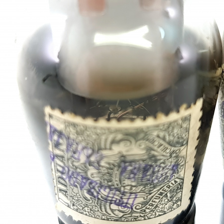 3 X 6J7G RCA TUBE. 1950s PROD. 004 PRODUCTION CODE. FLAT GETTER. 43. CB404