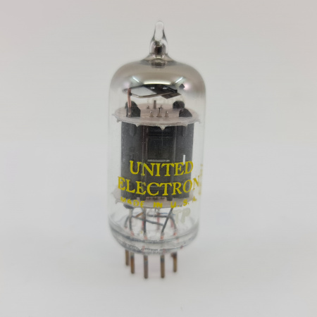 1 X 5963 UNITED ELECTRON TUBE. 1970s PROD. BLACK PLATES. 46. CB404