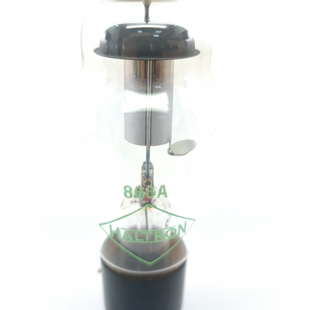 1 X 866A / VT-46A HALTRON TUBE. 1950s PROD. SOLID GETTER. 2. CB399