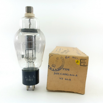 1 X 866A / VT-46A RCA TUBE....