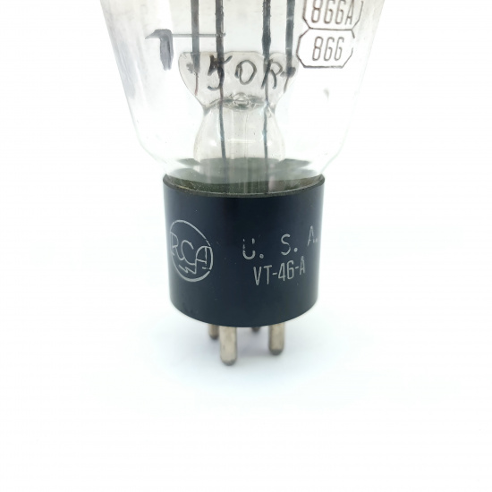 1 X 866A / VT-46A RCA TUBE. 1940s...