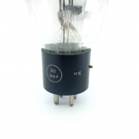 1 X 866A / VT-46A RCA TUBE. 1940s PRODUCTION. FLAT GETTER. 21. CB399