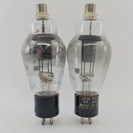 2 X VT-46A / 866A CHATHAM ELECTRONICS...