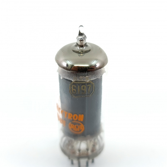 1 X 6197 RCA TUBE. 1960s PROD. 3...
