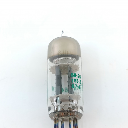 1 X JAN 6414W GENERAL ELECTRIC TUBE. 1960s PROD. SOLID GETTER. 6. CE8