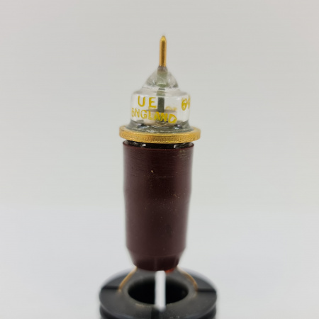1 X 6923 UNITED ELECTRON TUBE. 1970s BRITISH PROD. GOLD PIN. 8. CE8