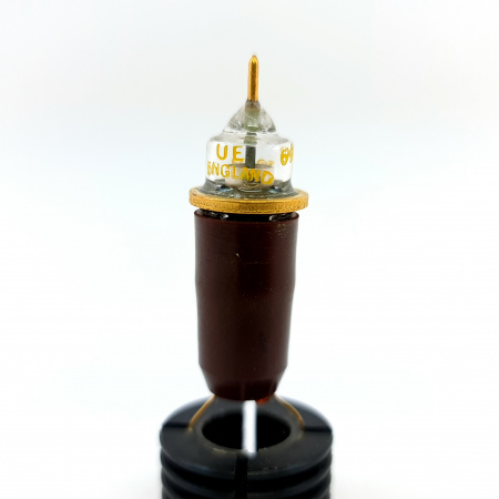 1 X 6923 UNITED ELECTRON TUBE. 1970s BRITISH PROD. GOLD PIN. 8. CE8