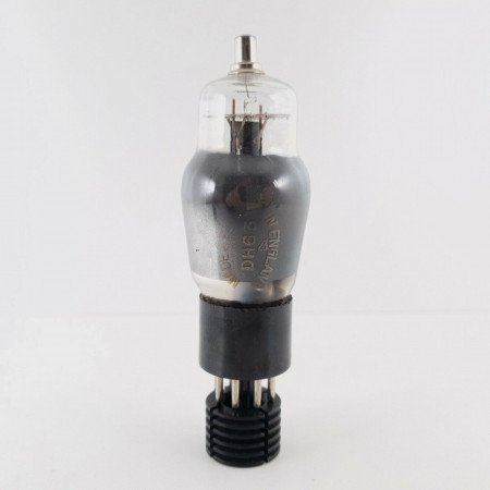 1 X DH63 / 6Q7G MARCONI TUBE. BLACK PLATES. 1940s PROD. NOS/NIB. CY  ENA