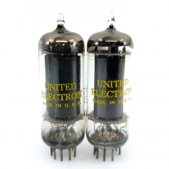 2 X 6197 UNITED ELECTRON TUBE. 1970s...