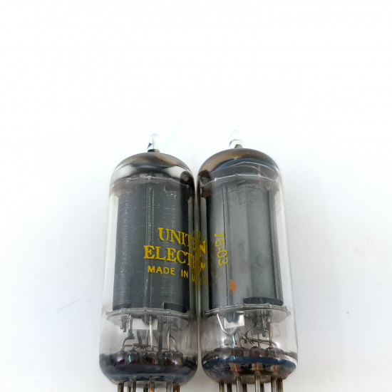 2 X 6197 UNITED ELECTRON TUBE. 1970s...
