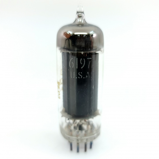 1 X 6197 GENERAL ELECTRIC TUBE. 1970s...