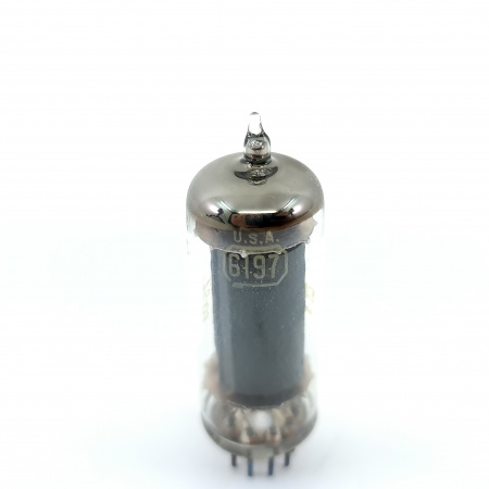 1 X 6197 UNITED ELECTRON TUBE. 1970s RCA PROD. 3 MICA. 16. CE8