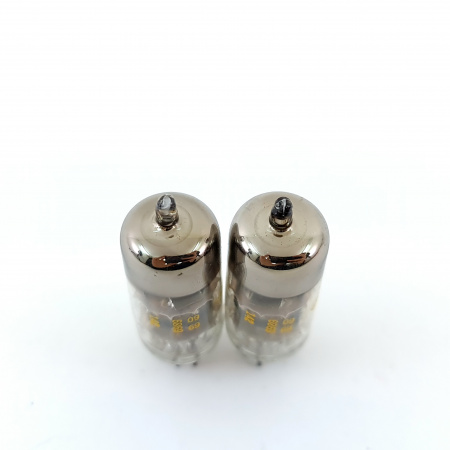 2 X 6186 HEINTZ AND KAUFMAN TUBE. 1960s PROD. MATCHED PAIR. 18. CE8