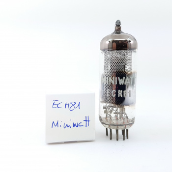 1 X ECH81 MINIWATT BRAND...
