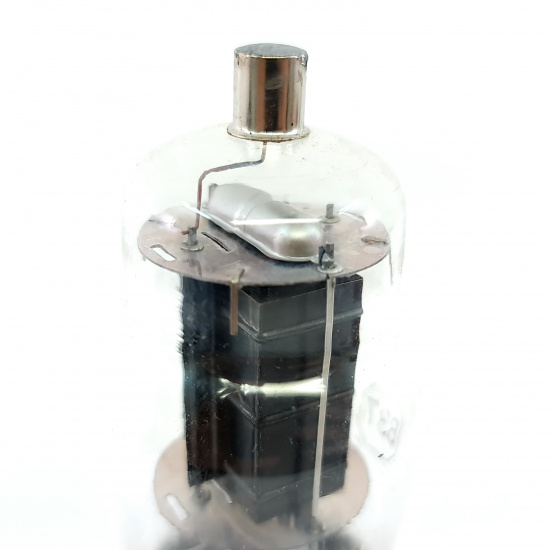 1 X 837 RCA TUBE. 1940s PROD. BLACK...