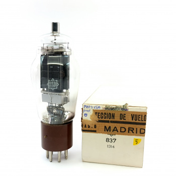 1 X 837 RSD TUBE. 1960s USA...