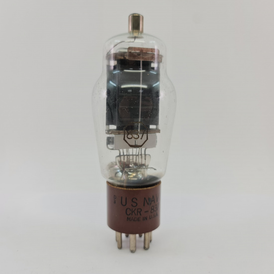 1 X CWL 837 TUBE. 1950s RCA PROD....