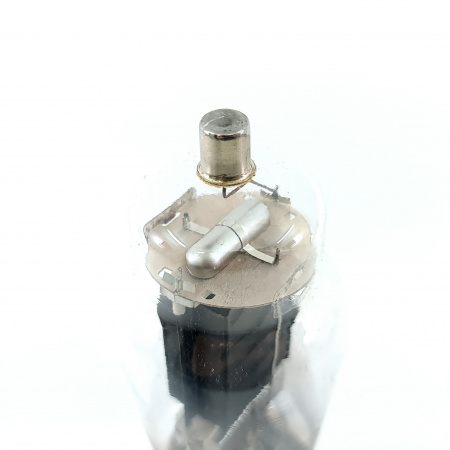 1 X JAN CKR 837 KEN-RAD TUBE. 1950s PROD. BLACK PLATES. DUAL GETTER. 9. CE34