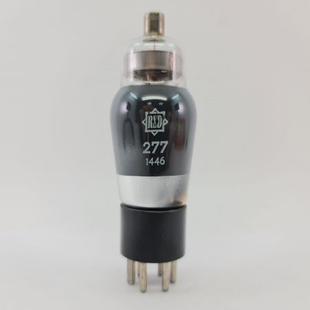 1 X 277 / 77 RSD TUBE. 1950s USA PROD. FLAT GETTER. COPPER RODS. 1. CE22