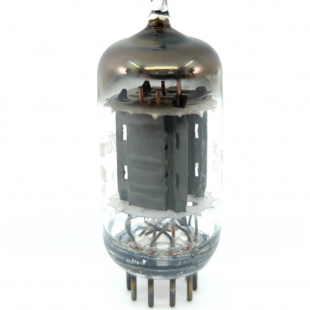 1 X 12AX7 GENERAL ELECTRIC TUBE. 1950s PROD. D-GETTER. READ DESCRIPTION. CA ENA