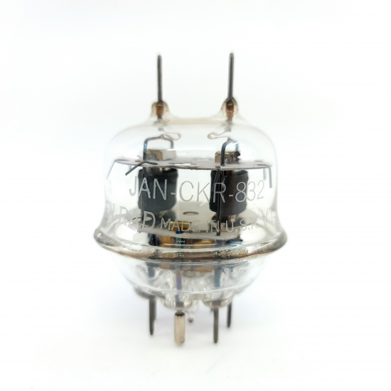 1 X 832 KEN-RAD TUBE. 1950s PROD....