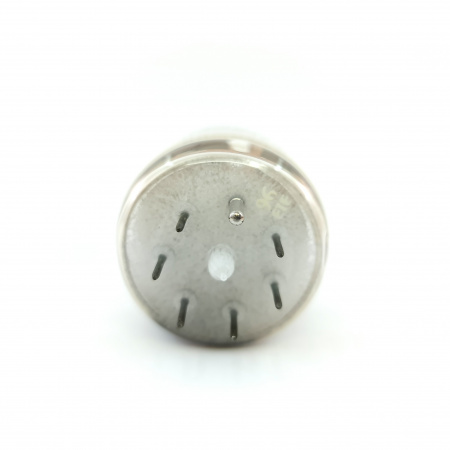 1 X QQE04/20 MINIWATT TUBE. 1950s HYPERLEC BRIVE PROD. BLACK PLATES. 5. CE113