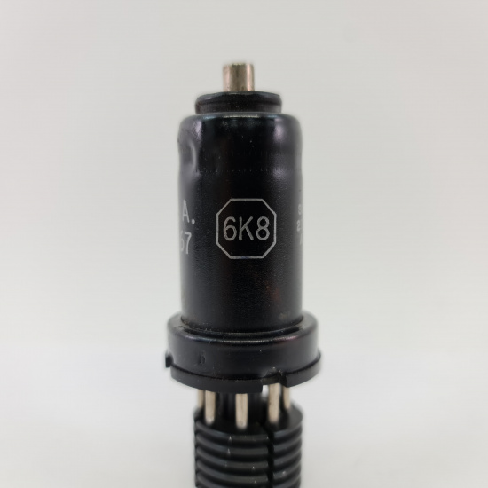 1 X 6K8 RCA TUBE. 1950s PROD. 3. CE152
