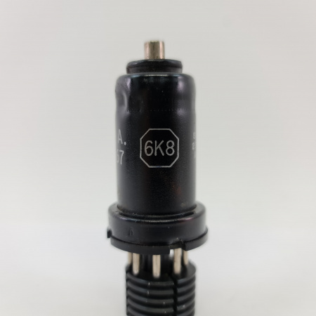 1 X 6K8 RCA TUBE. 1950s PROD. 3. CE152