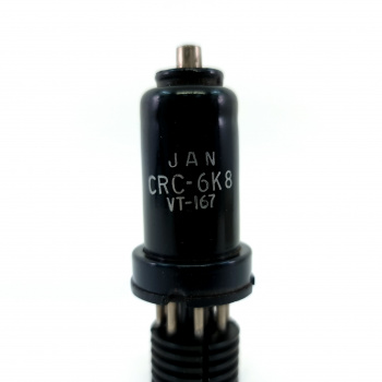 1 X JAN CRC 6K8 RCA TUBE.... 2