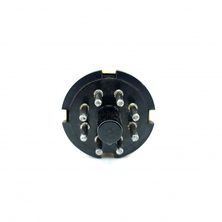 1 X 6K8GT HALTRON TUBE. 1950s BRITISH PROD. RECTANGULAR GETTER. 6. CE152