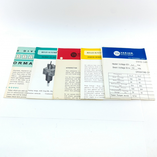 1 X VA-237D VARIAN KLYSTRON TUBE. CE27