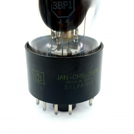 1 X JAN CHS 3BP1 SYLVANIA CATHODE RAY TUBE. 1950s PROD. 1. CE685
