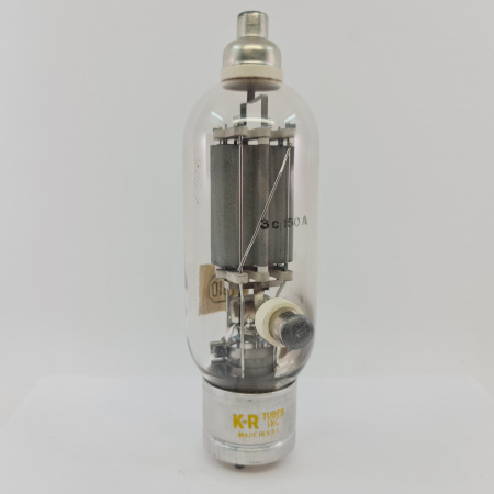 1 X 810 / 3C/150A KEN-RAD TUBE. 1950s PROD. RECTANGULAR GETTER. 2. CE683