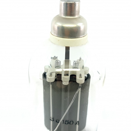 1 X 810 / 3C/150A GENELAL ELECTRIC. 1950s PROD. RECTANGULAR GETTER. 3. CE683